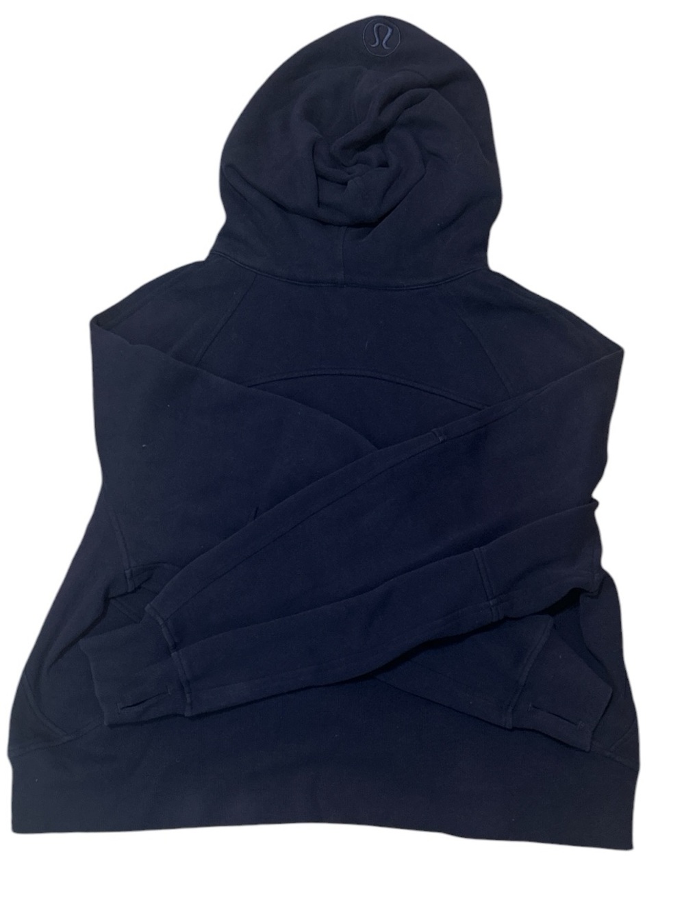 Lululemon Scuba Long Sleeve Logo Hooded Oversized Half-Zip Hoodie Jacket - Picture 9 of 11